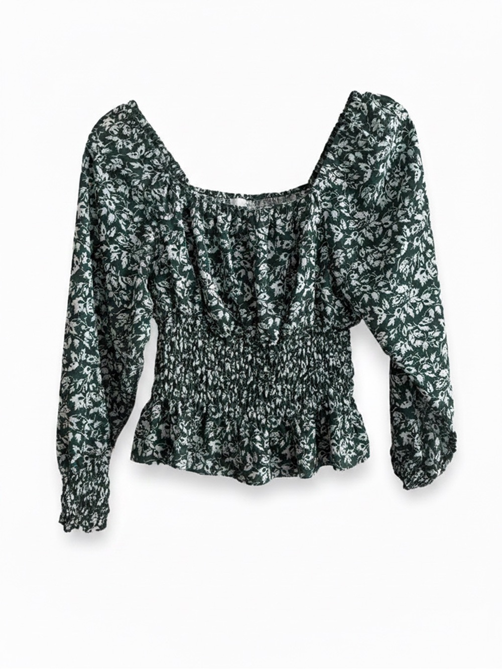 Madewell Georgette Square Neck Top
